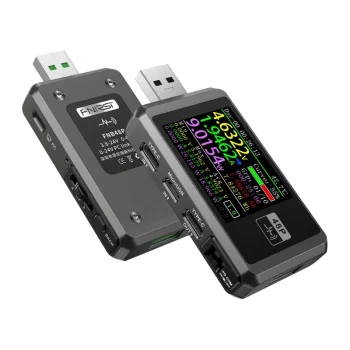 USB testeris FNIRSI FNB48P, melns