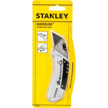 Универсальный нож Stanley Quickslide с зажимом на пояс