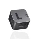 Hub Joyroom S-H121 USB-C statīvs – USB-A 3.0 / RJ45 / HDMI / USB-C / Thunderbolt MacBook Pro datoriem – pelēks