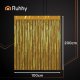 Ruhhy Decorative Curtain 100x200 cm, Gold