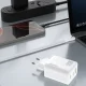 Сетевое зарядное устройство Dudao A29C GaN 65W + кабель USB-C, белое