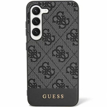 Samsung Galaxy S24+ Plus (SM-S926) Guess 4G Stripe Collection Case Cover (Guhcs24mg4glgr), Black | Telefona Maciņš...