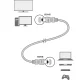 Высокоскоростной кабель HDMI 3м Televes 494502, черный