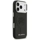 Чехол Karl Lagerfeld Initial & Metal Logo MagSafe для iPhone 17 Pro Max — черный