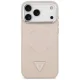 Guess iPhone 17 Pro Max vāciņš Triangle Logo MagSafe, rozā