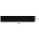 Self-Adhesive Chalkboard Sticker Roll 45x200 cm with Chalk, Black