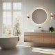 Modernhome Apaļš LED Vannas Istabas Spogulis 80 cm
