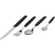 Galda piederumu komplekts Victorinox Swiss Modern, 24 gab., melns