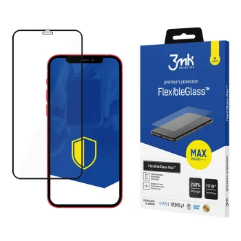 3mk FlexibleGlass Max hibrīda aizsargstikls iPhone 12 Pro Max