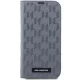 Чехол-книжка Karl Lagerfeld для iPhone 14 Pro Max Saffiano Monogram, серебристый