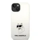 Karl Lagerfeld Silicone Choupette MagSafe vāciņš iPhone 14 Plus, Balts