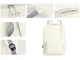 Pilsētas klēpjdatora mugursoma 20L ar USB portu ceļojumiem, balta
