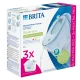 Ūdens filtra krūze Brita Style eco, 2.4 l, zila, ar 3 MAXTRA PRO kasetnēm