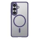 Spigen Ultra Hybrid Mag MagSafe Case for Samsung Galaxy S26+, Clear Navy Blue