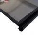 Изогнутый козырек STARKEDACH L-160, 160 x 100 x 25 см, темно-серый/бронза
