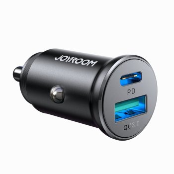 Joyroom JR-CCN05 30W мини автомобильное зарядное устройство USB-A USB-C -...