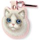 Nimmy New Big Eyed Pet 2.0 Cat Tracker Case, Pink
