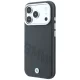 Чехол BMW Sign Inclined Deboss Letters MagSafe для iPhone 17 / 18 Pro Max, серый