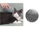 Угловая щетка-чесалка для кошек с кошачьей мятой