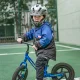 Детский велошлем Rockbros TS-61 со съемной челюстью, S (48-54 см) - серый