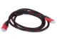 HDMI kabelis 2.0 4K 3D UHD 1,8 m vara 48 bitu
