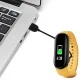 Magnētiskais USB lādētājs priekš Xiaomi Mi Band 5 / 6 / 7, 40 cm, melns
