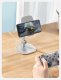 Baseus Telescopic Desktop Bracket Phone Holder Wireless Qi Charger 15W with USB Cable, Silver