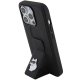 Karl Lagerfeld iPhone 15 Pro Max Case Gripstand Saffiano Choupette Pins, Black
