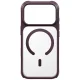 Uniq Veren MagClick Charging Case for iPhone 18 Pro / 17 Pro, Burgundy