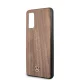 Чехол Mercedes для Samsung Galaxy S20 Wood Line Walnut, коричневый
