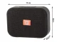 Мини беспроводная Bluetooth колонка с FM-радио и USB, черная