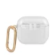 Guess Glitter Collection Case for Apple AirPods 3, Transparent