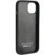 Кожаный чехол Audi Genuine Leather для iPhone 11 / XR Черный