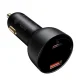 Baseus Superme ātra automašīnas lādētājs USB / USB Type C 100W PPS Quick Charge Power Delivery + USB Type C...