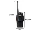 Rācijas Baofeng BF-888S komplekts 8km rādiuss 1500mAh, melns