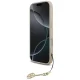 Чехол Guess для iPhone 17 4G Charms Collection MagSafe, розовый