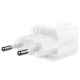 Acefast A77 Mini GaN tīkla lādētājs PD 30W ar USB-C kabeli, balts