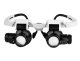 Watchmaker Magnifying Glasses with LED AG480A, x8 / x23