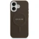 Guess Classic Logo MagSafe vāciņš iPhone 17 – brūns | Phone Case Cover