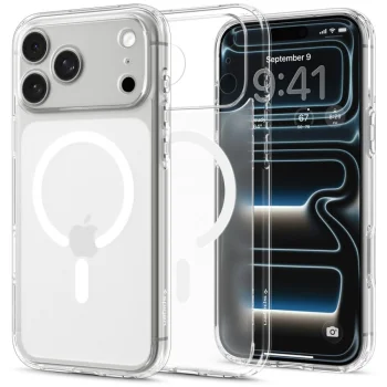 Spigen Ultra Hybrid MagSafe vāciņš Apple iPhone 18 Pro / 17 Pro, matēti balts
