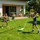 Movepro MXW170611B saliekams badmintona komplekts ar tīklu, 300x156 cm
