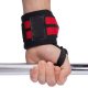 Rokas locītavas fiksatori spēka treniņiem, 2 gab., melni-sarkani