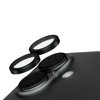 SAFE by PanzerGlass iPhone 16 6.1" / Plus 6.7" objektīva aizsargs melns/ melns SAFE95890 | Lens Protector...