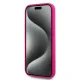 Karl Lagerfeld iPhone 15 Pro Max vāciņš Silicone Choupette Head MagSafe, rozā