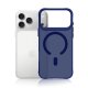 Magnetic Case 3mk iPhone 17 Pro Blue Translucent