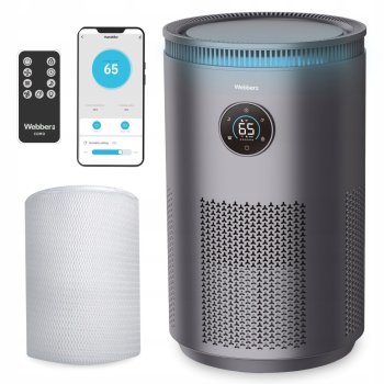 Iztvaikošanas gaisa mitrinātājs ar UV-C un Wi-Fi Webber COMO EH4001