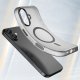 Magnetic Abrasive iPhone 17 Case with MagSafe Support, Matte Black