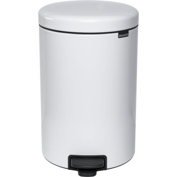 Brabantia Newicon atkritumu tvertne ar pedāli, 20L, Balta