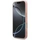 Guess iPhone 17 Pro Case Fixed Glitter Big 4G, Pink