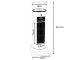 Portable Air Cooler and Fan with Humidifier, White